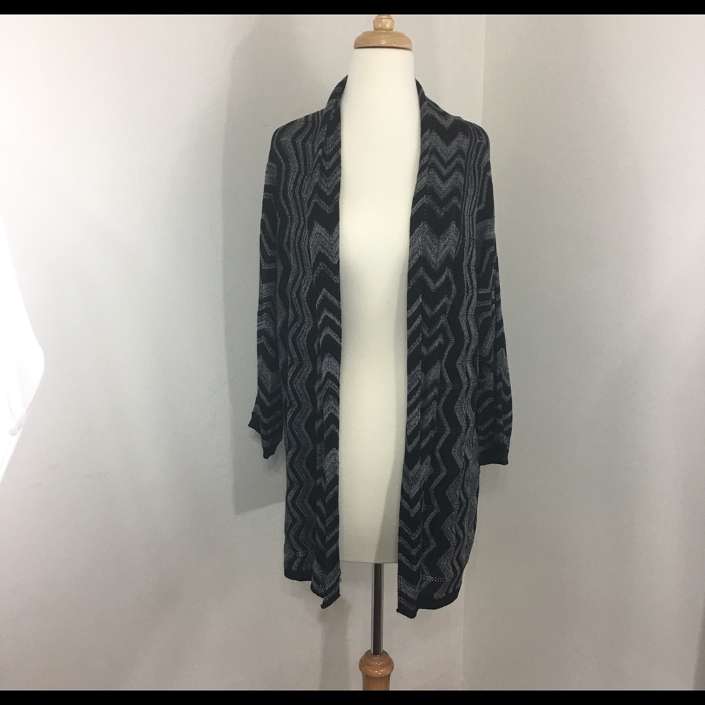 COPY - Attention XL cardigan chevron school work casual